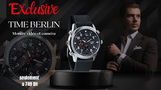 time berlin classic video camera watch Resimi