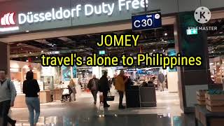 NERVOUS but SATISFYING JOURNEY ALONE ni Jomey to Philippines?