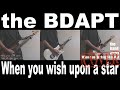 【the band apart】When you wish upon a star【Inst. cover】