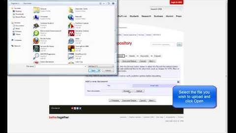 How To Deposit An Item In the UWE Research Repository