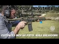 Custom andro corp 115 inch duty series ar15 pistol rundown