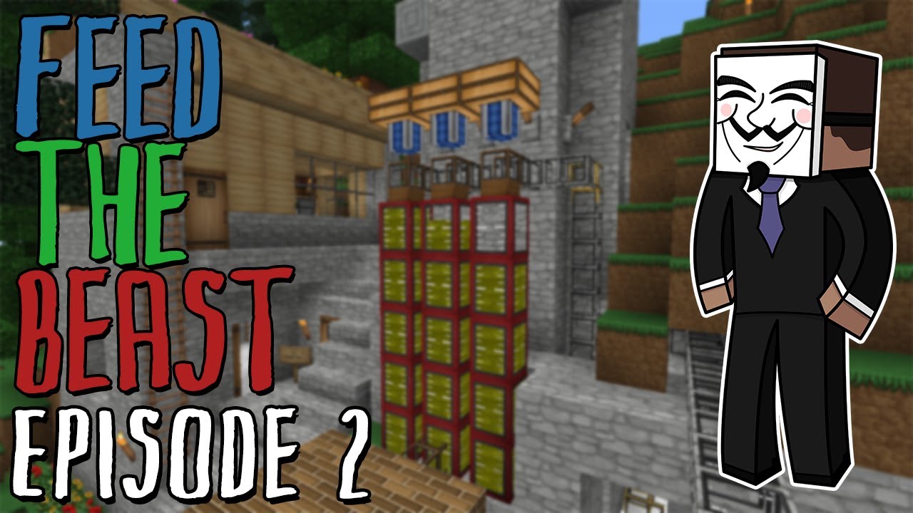 Minecraft Feed The Beast - Episode 2 :: Creosote Oil - YouTube