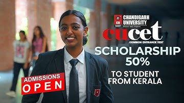 CUCET Scholarships | Chandigarh University Admissions - CUCET 2026