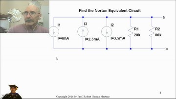 EEP Electrical Networks Chapter 4 Problem 7 Norton Equivalent Circuit