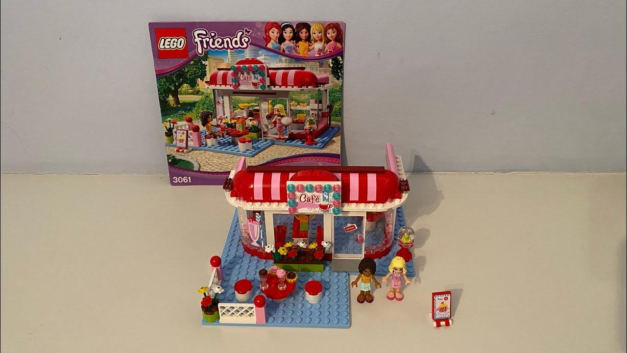 LEGO 3061 City Park Cafe Instructions, Friends