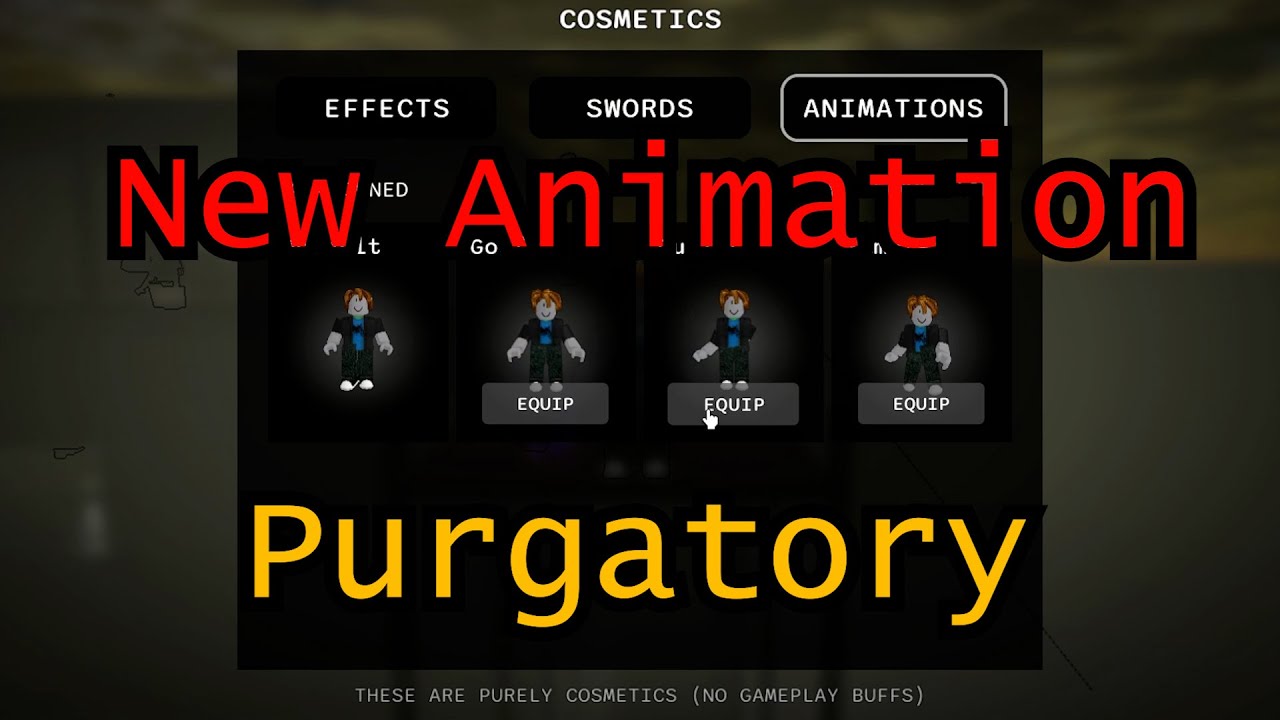 Roblox Purgatory New Animation Duelist YouTube 
