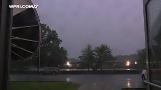 VIDEO NOW: Lightning in East Providence