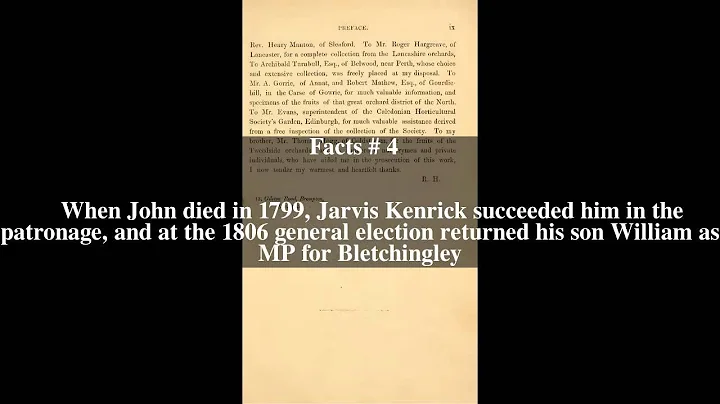 William Kenrick (17741829) Top # 5 Facts