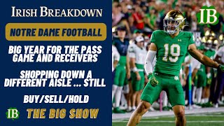 Notre Dame Midweek Rundown: Big Year For Pass Game/Receivers, Brian Kelly, Buy/Sell/Hold