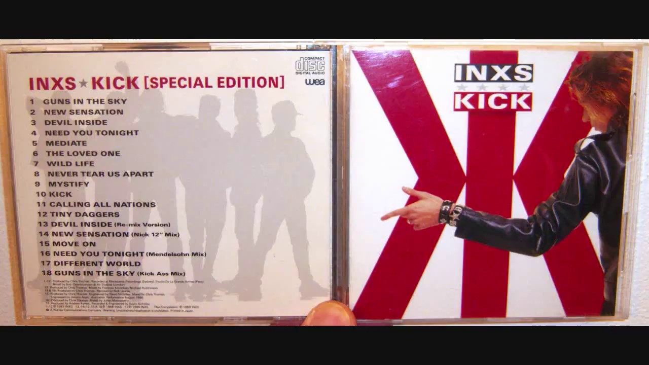 激レア！INXS Guns in the Sky (Remix) 8cmシングル INXS - Guns in the sky (1987 Album version) - YouTube