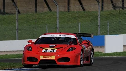 Ferrari 430 GT3 Donington 1 June 2014   Race   Ton...