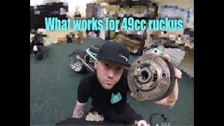 WHAT PARTS MAKE A 49CC FAST - HONDA RUCKUS -