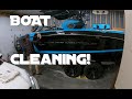 BOAT CLEANING!!  Wakeboat Ownership, Episode 13