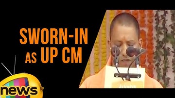 Yogi Adityanath Sworn-in As UP CM | PM Modi and Amit Shah At Swearing In Ceremony | Mango News