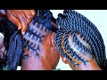 LEARN HOW TO DO SPIRALS/ STITCH TWIST CORNROWS/SENEGALESE TWIST ROPE