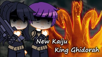 Third Division React To New Kaiju King Ghidora | Godzilla | Gacha Club | Gacha React