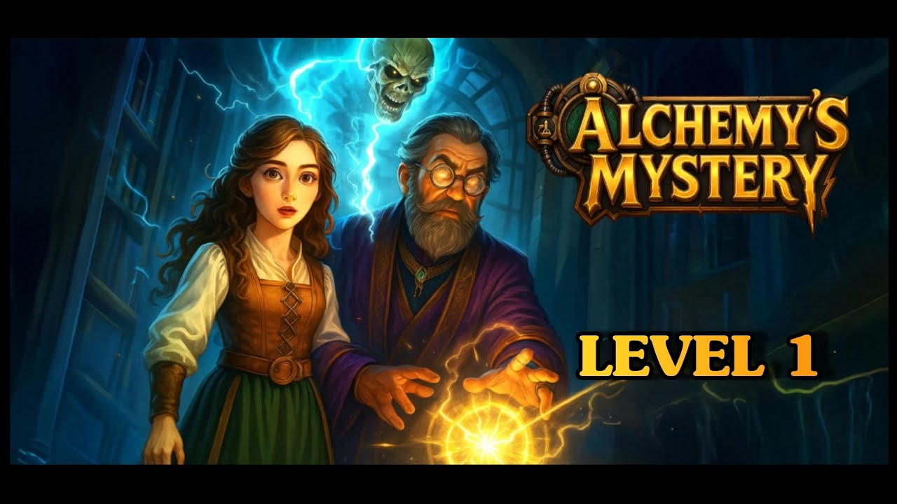Exit Door : Alchemy's Mystery Level 1 Walkthrough (HFG - ENA Games)