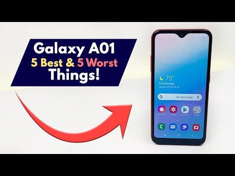 Samsung Galaxy A01 - 5 Best and 5 Worst Things!