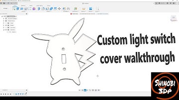3D printed light switch cover tutorial