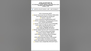 CCC CHAPTER-6 INTRODUCTION TO INTERNET AND WWW(NETWORKING)#NETWORKINGQUESTION#CCCQUESTION PART-13