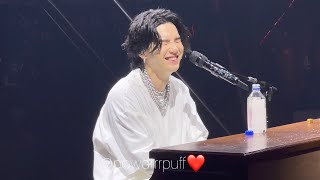 230426 - FANCAM - Life Goes On (Piano Version) - Agust D Tour - New York D1
