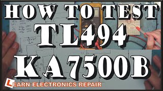 How to test TL494 / KA7500 PWM Controller IC