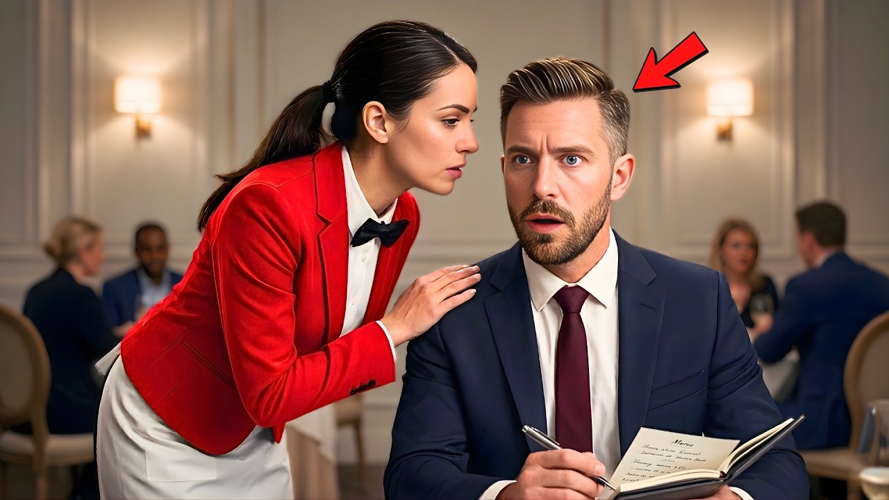 WHEN THE WAITRESS WHISPERED THAT SHE KNEW HIS SECRET — THE MILLIONAIRE WAS STUNNED