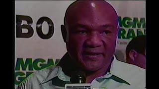 Boxing: Moorer vs. Foreman Prefight (1994)