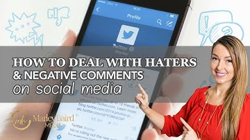 How To Deal With Haters & Negative Comments On Social Media