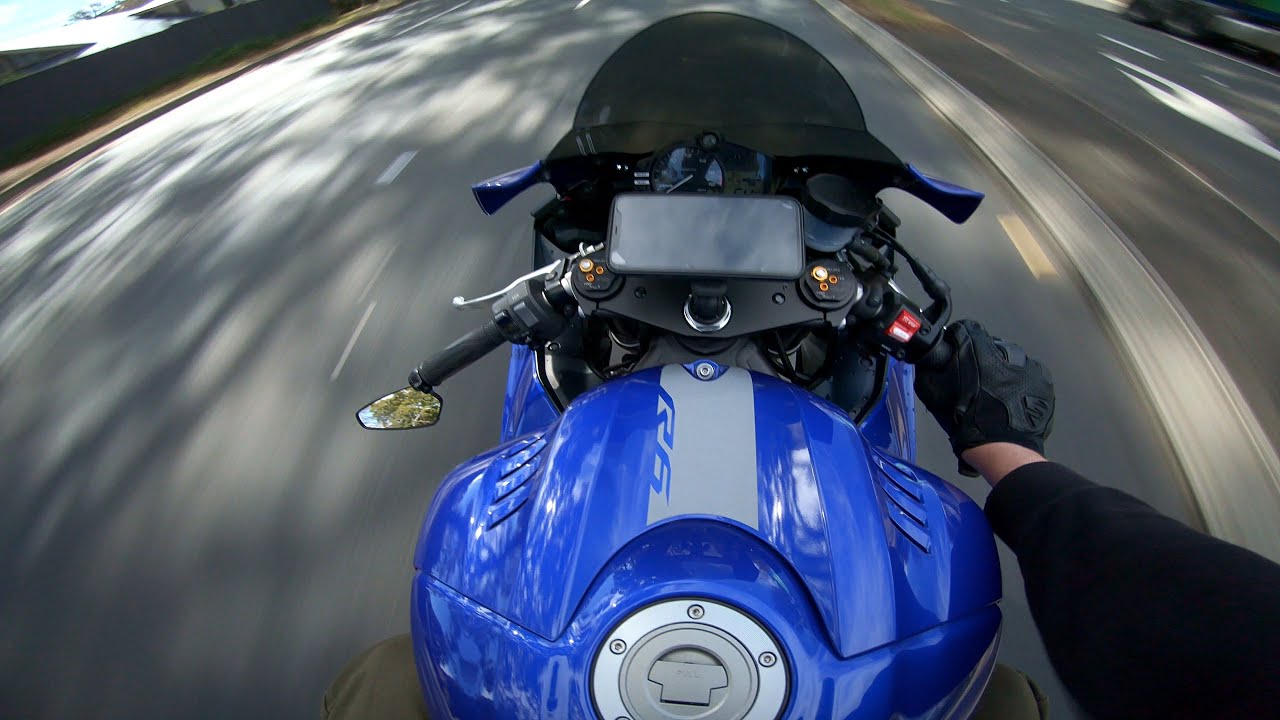 FIRST RIDE ON MY 2020 YAMAHA R6 - YouTube