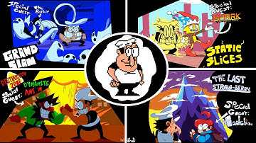 Pizza Tower - All Secret Guest Star Title Cards