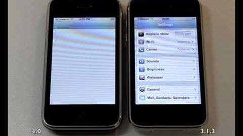 iphone 3G| 3.1.3 VS 4.0