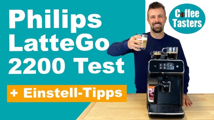 Philips EP2231/40 LatteGo Kaffeevollautomat - Test - YouTube
