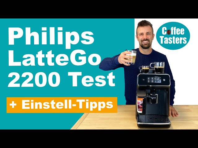 Espresso Machine LatteGo for Easy Lattes, Coffee and More