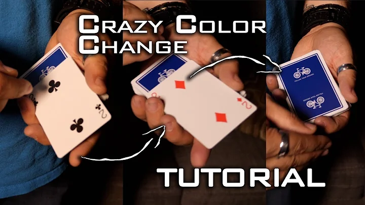 How To CHANGE and VANISH a Playing Card (Advanced)
