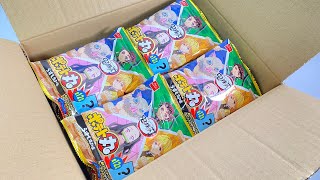 鬼滅の刃 ポテト丸うすしお味『1BOX24袋開封』Demon Slayer Kimetsu no Yaiba Sticker 食玩 Japanese candy toys