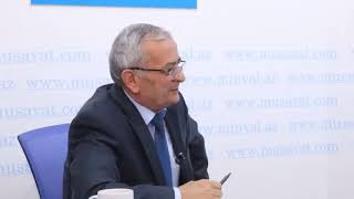 Canlı Yayında Axh Idarə Heyətinin Üzvü, Sabiq Nazir İsgəndər Həmidovdur