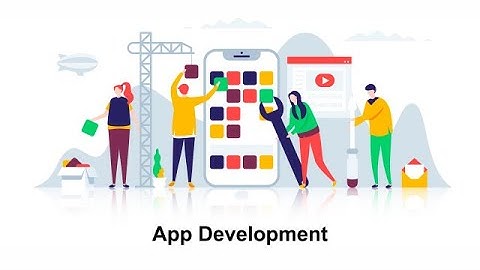 App Development - Flat Concept After Effects Templates
