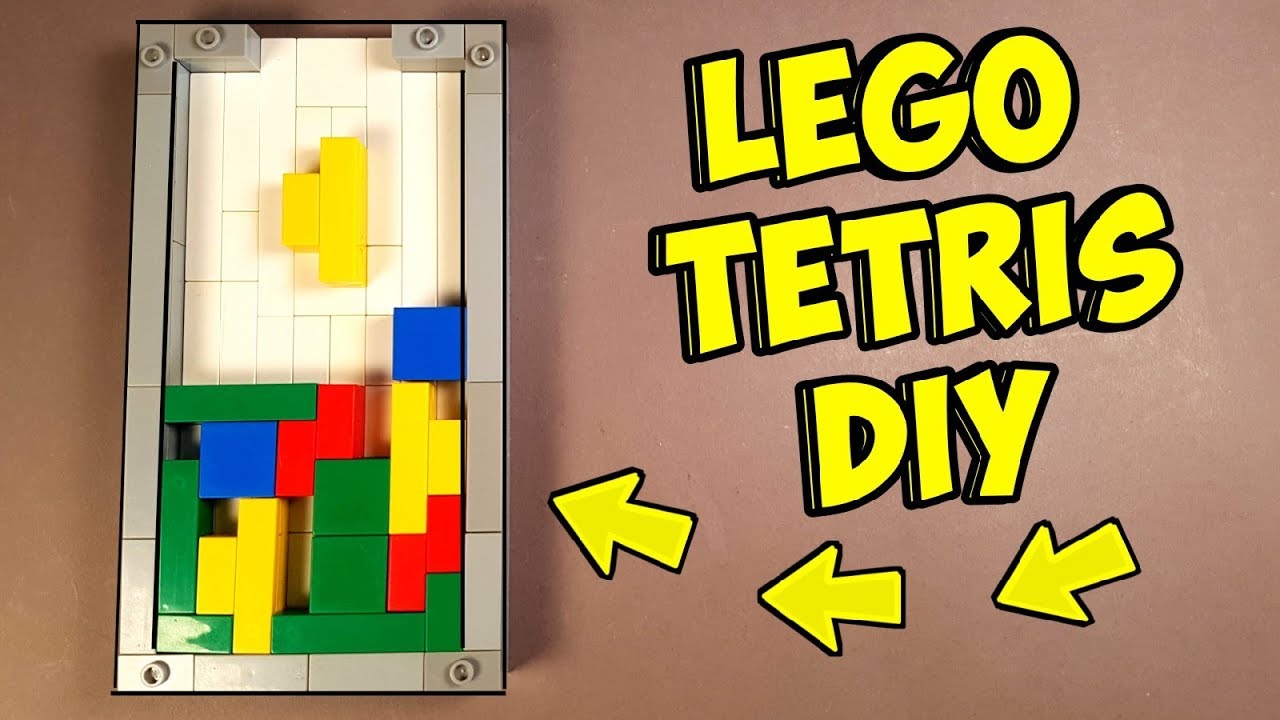 Pautas Ganar control en caso LEGO TETRIS GAME - How to make a LEGO Tetris Game - YouTube