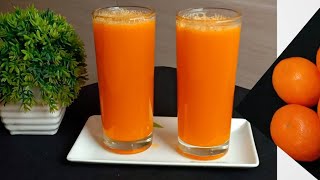 Fresh Orange Juice Recipe / Fruit Juice / How to make Orange Juice at Home / Weight Loss Recipe