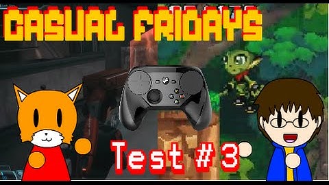 Casual Fridays Steam Controller Mass Effect Freedom Planet with Emulated Analog