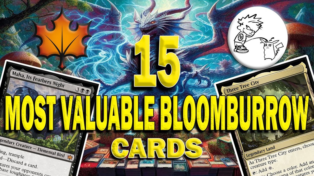 mtg bloomburrow high value cards Amazon.com: Magic: The Gathering Bloomburrow Commander Deck Bundle main image 1