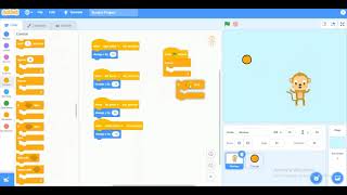 Scratch Lesson 12(monkey game) screenshot 2