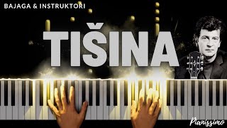 Video thumbnail of "Bajaga - Tišina - Piano instrumental"