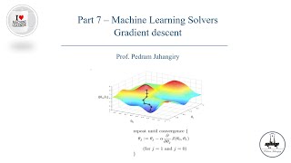 Part 7-Machine learning solvers (Gradient Descent)