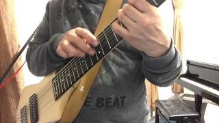 RonB8 Tapping 150912k S Ron Baggerman 8-string bass & guitar ERB ERG