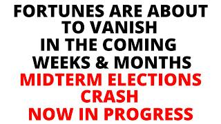 Fortunes are About to Vanish in the Coming Weeks & Months as AI Pops Ahead of the Midterm Elections