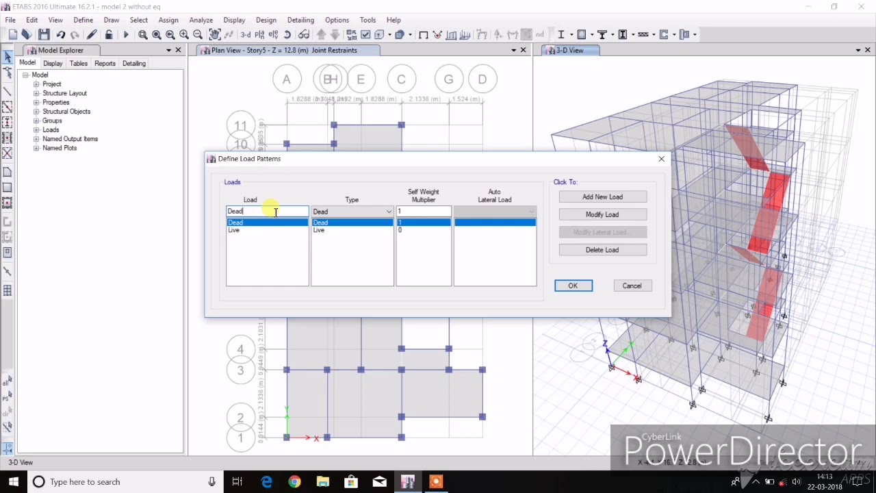 HOW TO INTRODUCE AN EARTHQUAKE LOAD IN A RC MULTISTOREY BUILDING BY ...