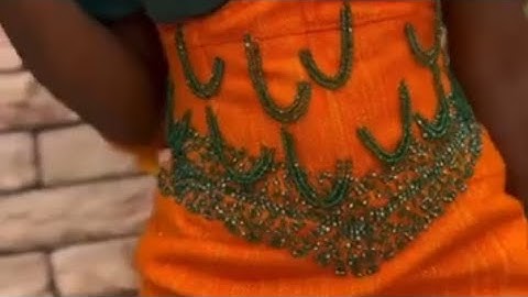 Kente Beading Tutorial - Contrasting Colours Design Part 2 #beading #beadingtutorial #beadwork