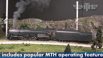 MTH RailKing Pennsylvania S2 Turbine.mpg